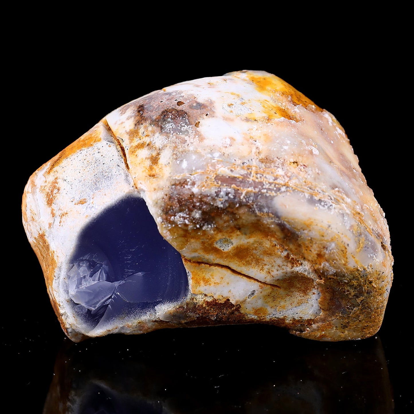 Nicedony Natural Blue Chalcedony Rough Stone - View 10
