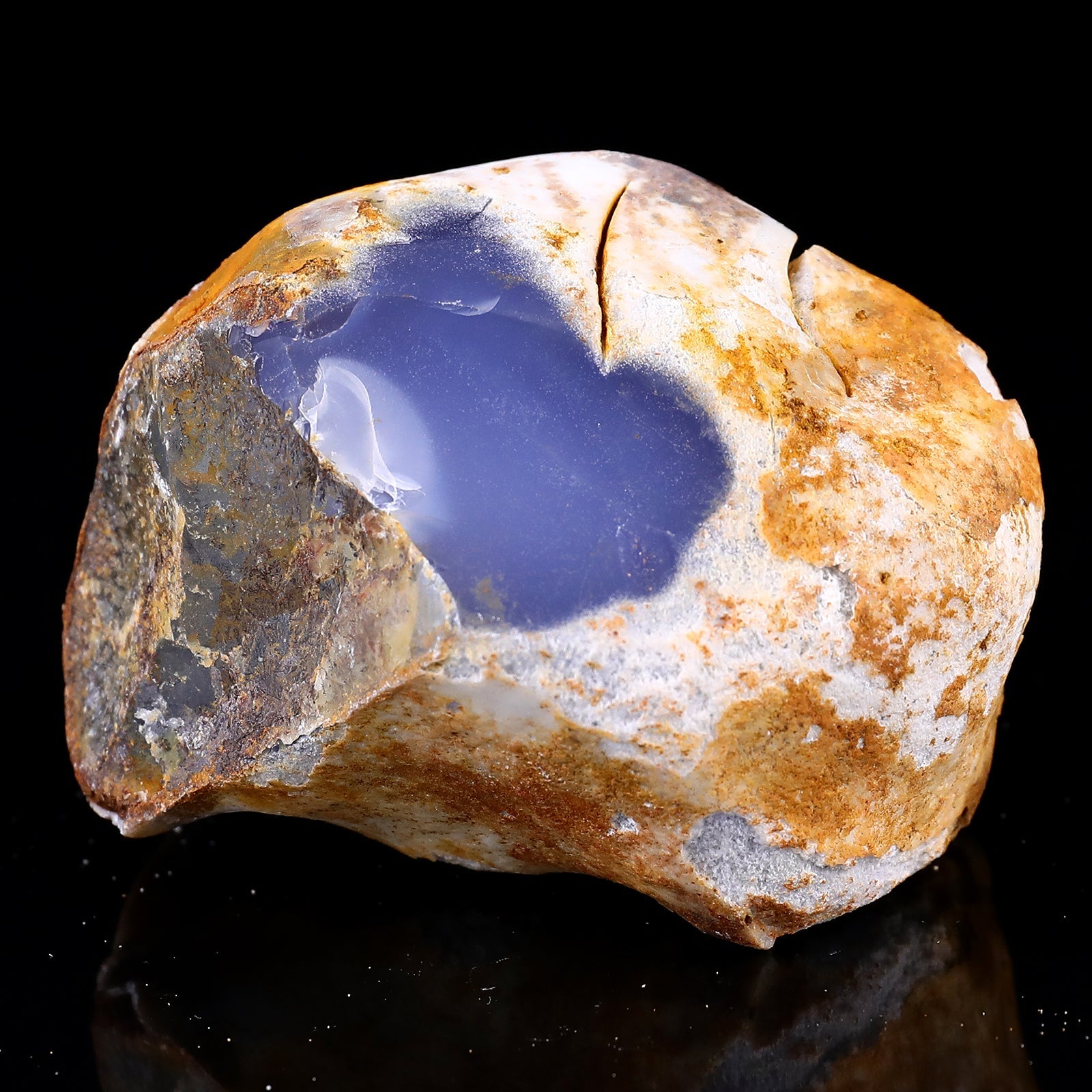 Nicedony Natural Blue Chalcedony Rough Stone - View 13