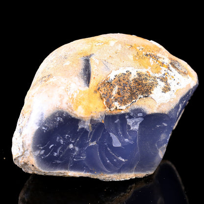 Nicedony Natural Blue Chalcedony Rough Stone - View 36