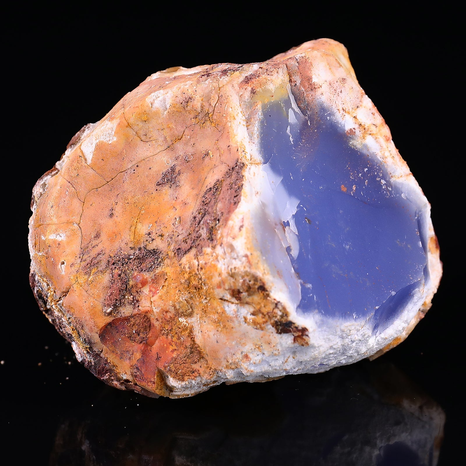 Nicedony Natural Blue Chalcedony Rough Stone - View 29