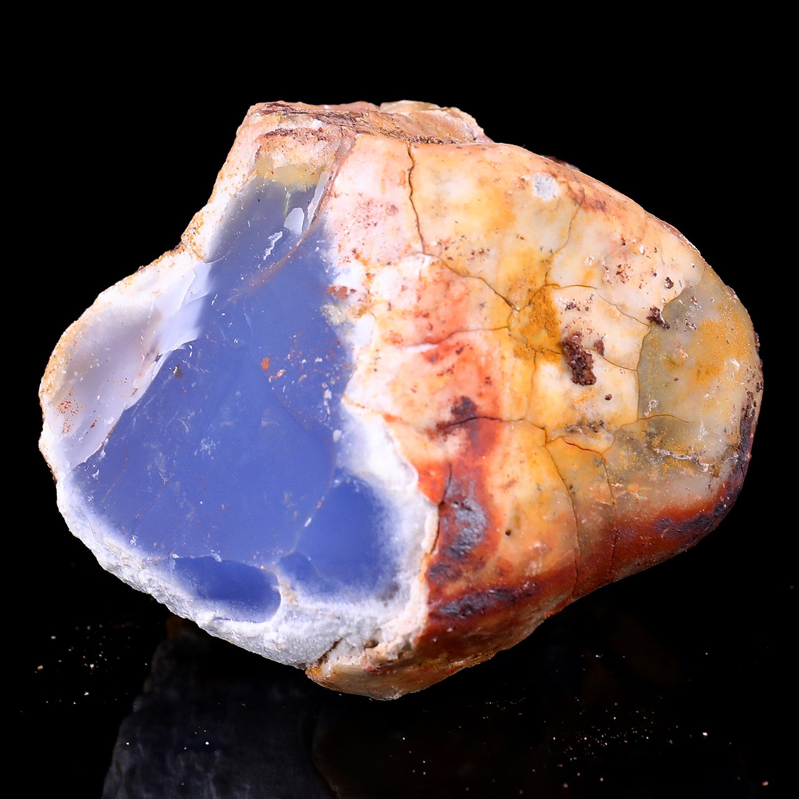 Nicedony Natural Blue Chalcedony Rough Stone - View 34