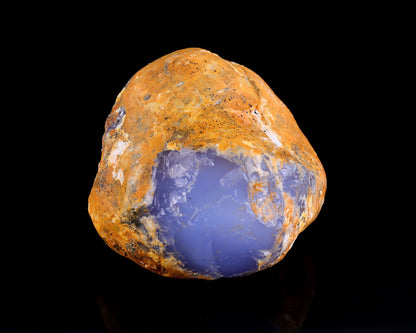 Nicedony Grade A Natural Blue Chalcedony Rough Stone, Jewelry Making Stone - #2 (0.98kg)