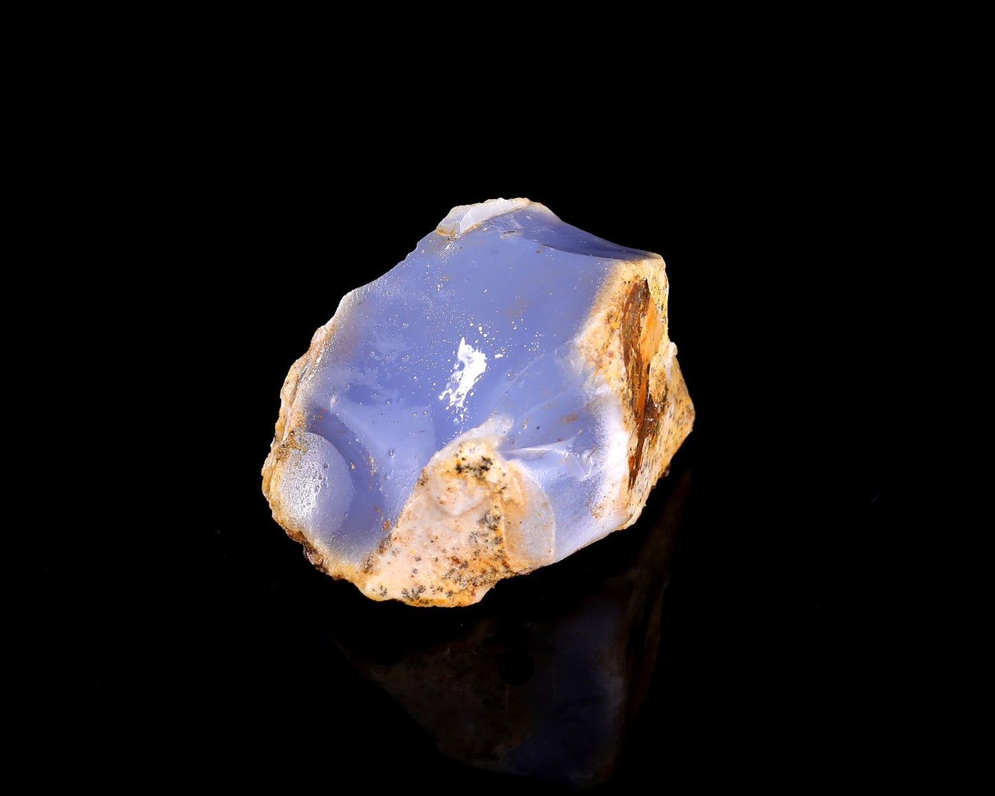 Nicedony Grade A Natural Blue Chalcedony Rough Stone, Jewelry Making Stone - View 10