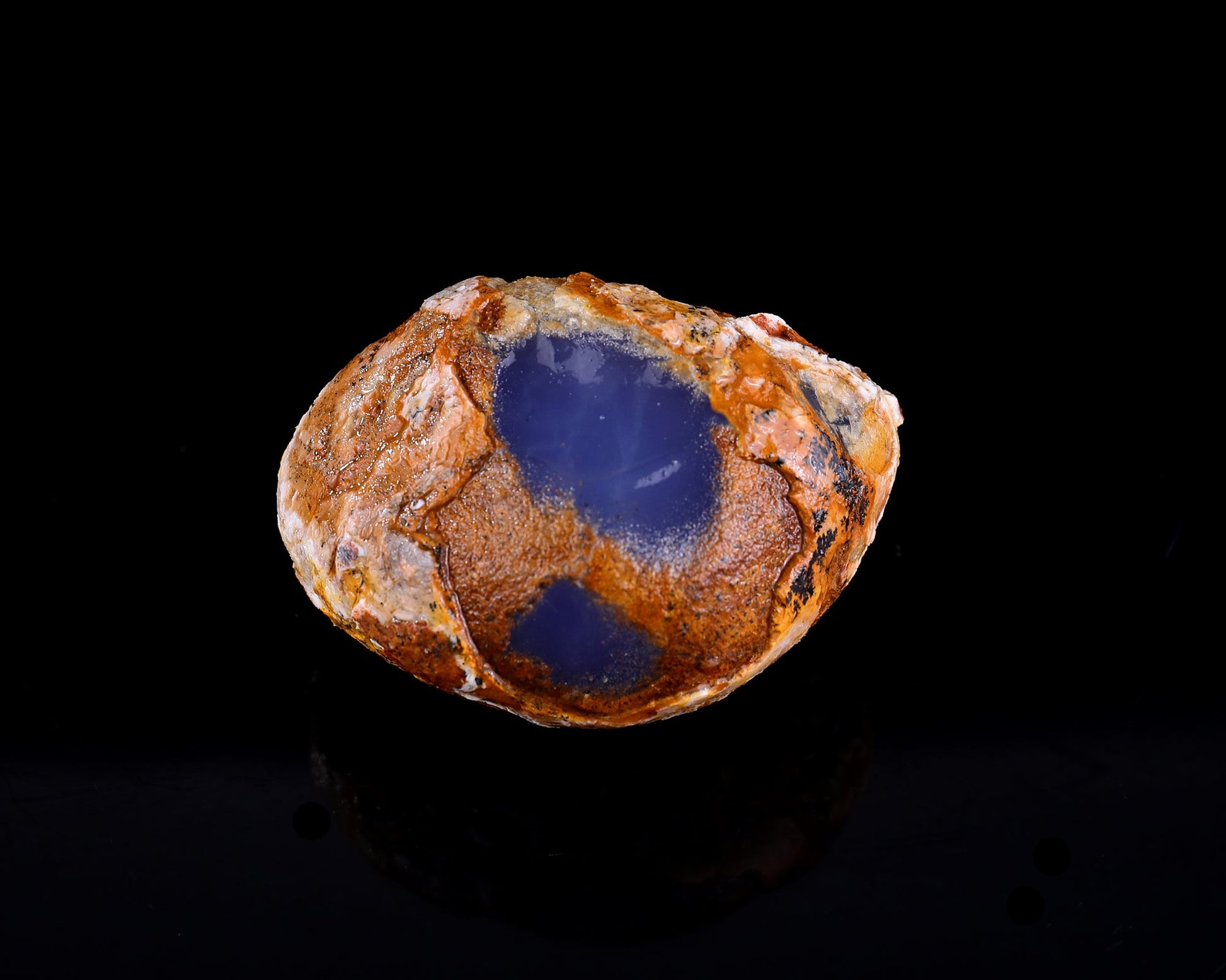 Nicedony Grade A Natural Blue Chalcedony Rough Stone, Jewelry Making Stone - #3 (0.46kg)