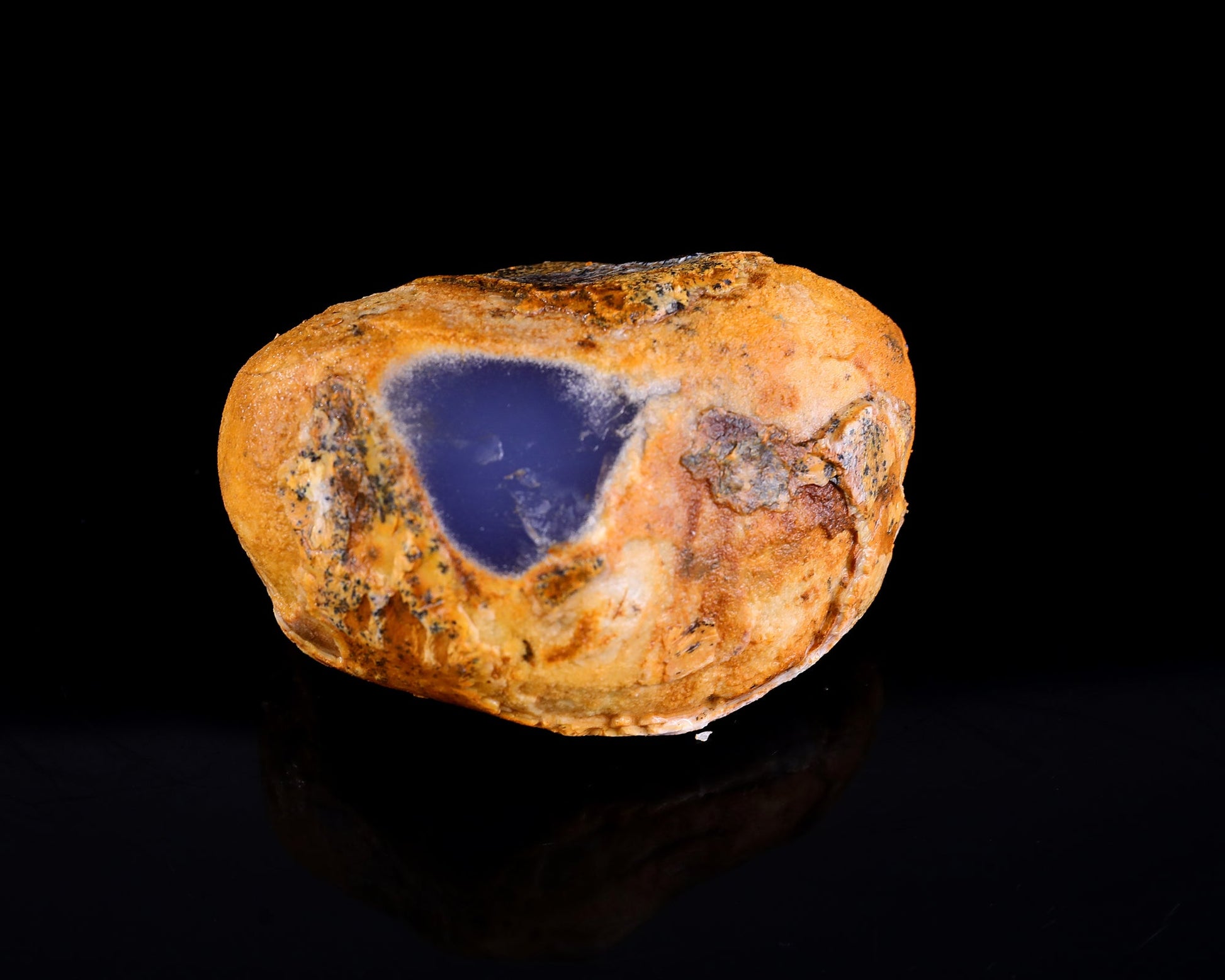 Nicedony Grade A Natural Blue Chalcedony Rough Stone, Jewelry Making Stone - #4 (0.45kg)