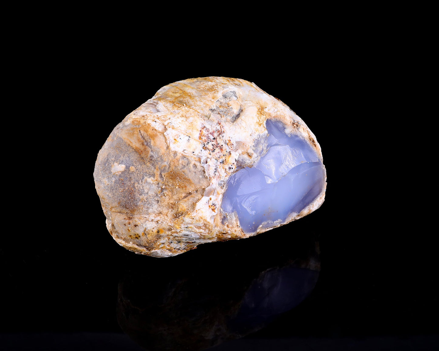 Nicedony Natural Blue Chalcedony Rough Stone - View 5