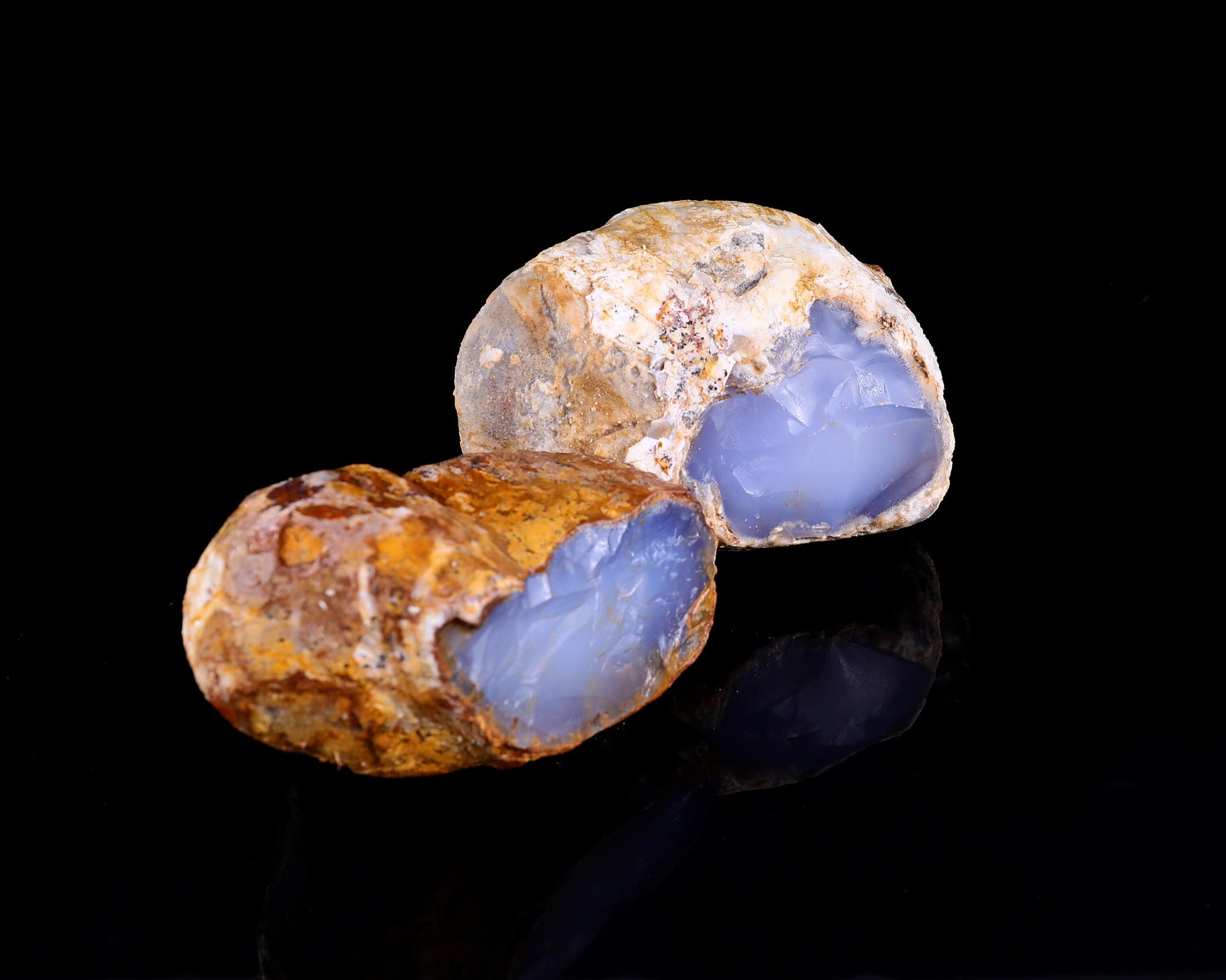 Nicedony Natural Blue Chalcedony Rough Stone - View 7