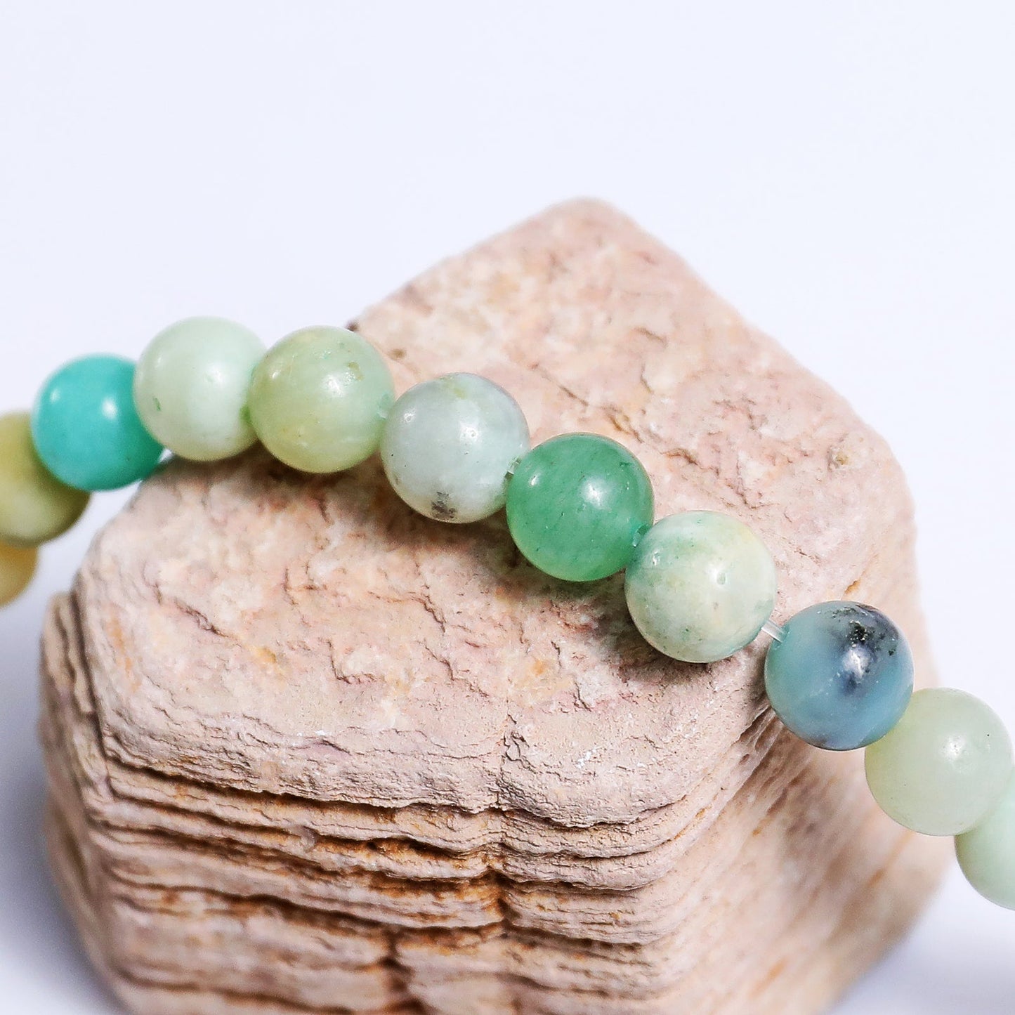 Nicedony Natural Amazonite Healing Energy Bracelet - View 3