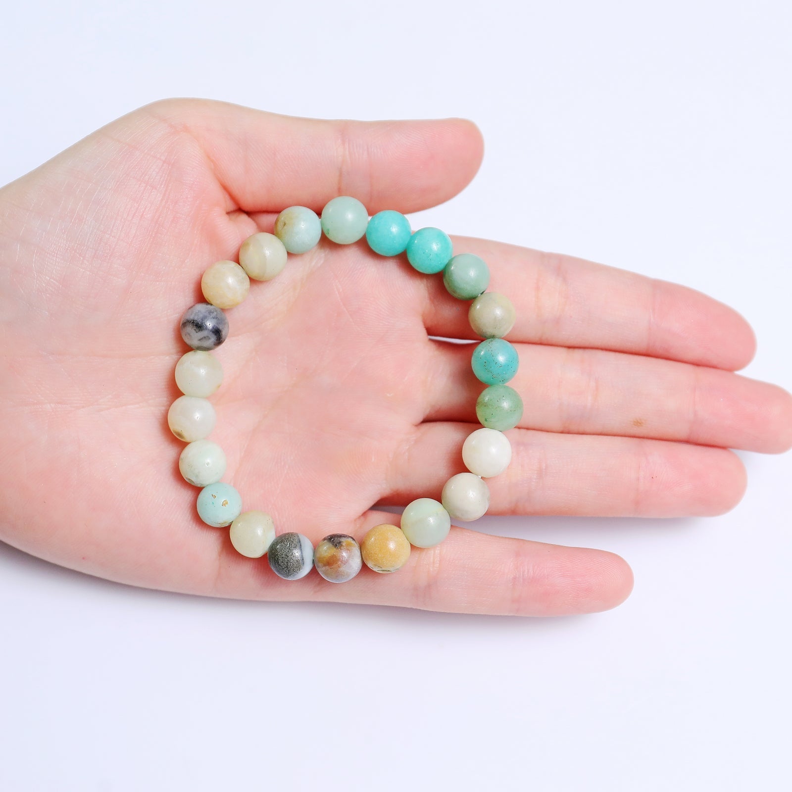 Nicedony Natural Amazonite Healing Energy Bracelet - View 5