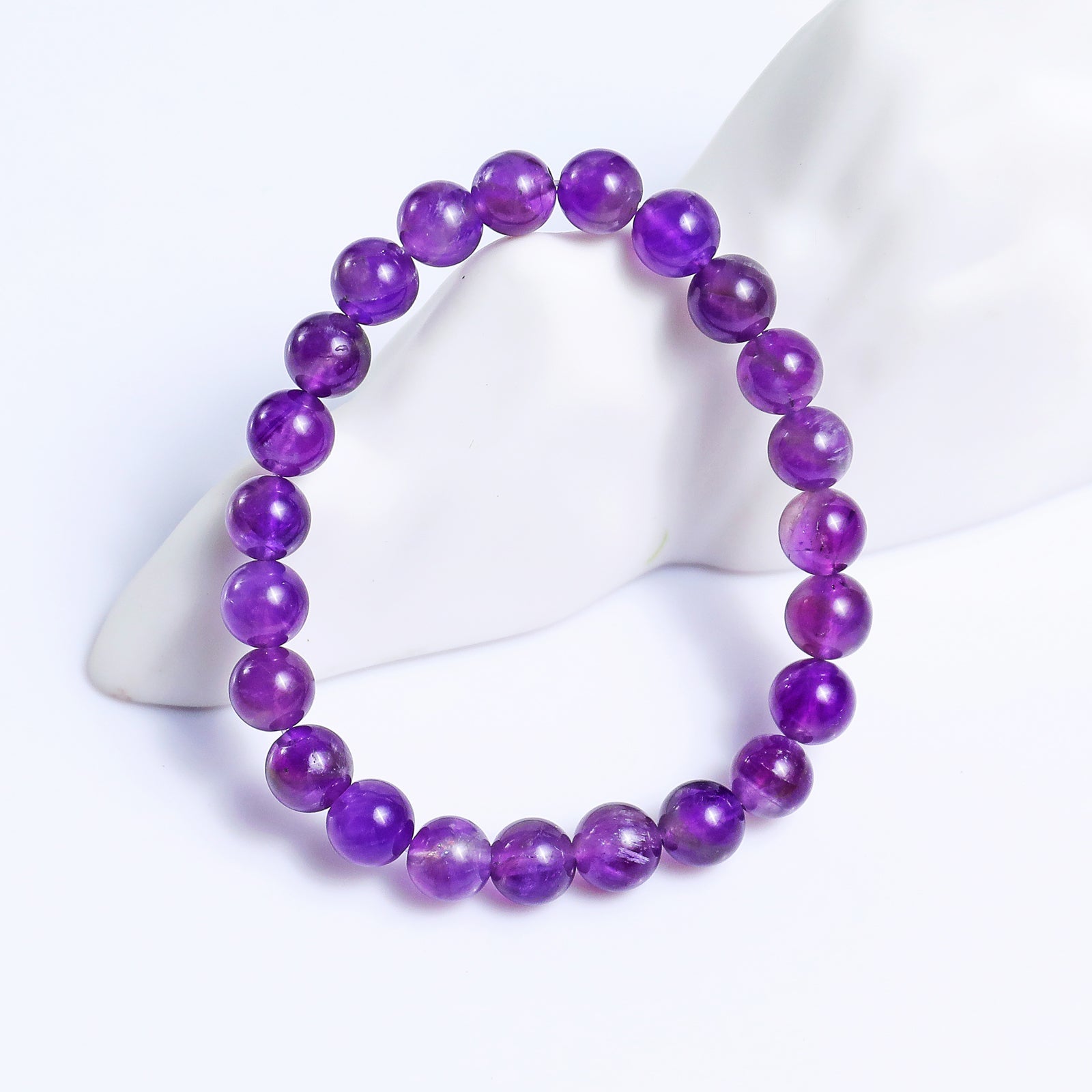 Nicedony Natural Amethyst Healing Energy Bracelet - View 4