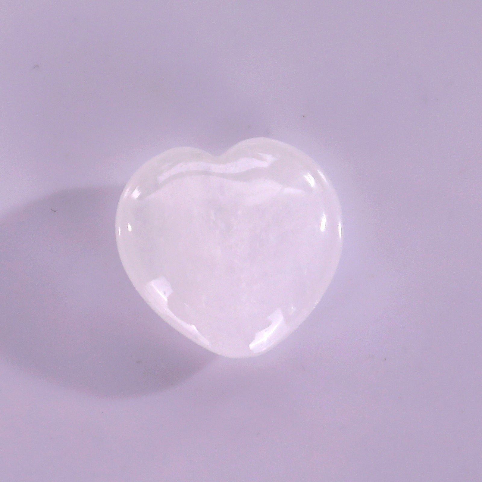 Nicedony Natural Angolan Quartz Rock Hand Carved Crystal Heart - View 7
