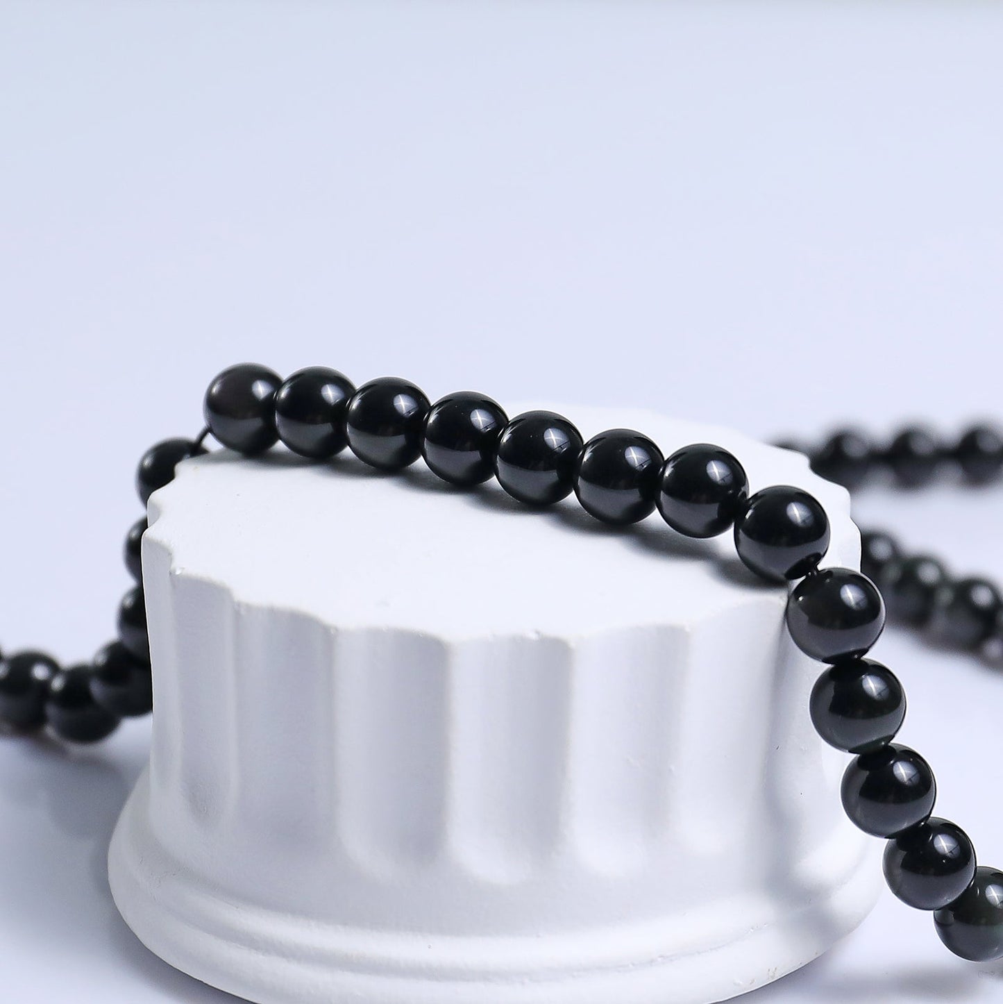Nicedony Natural Black Onyx Healing Energy Bracelet - View 3