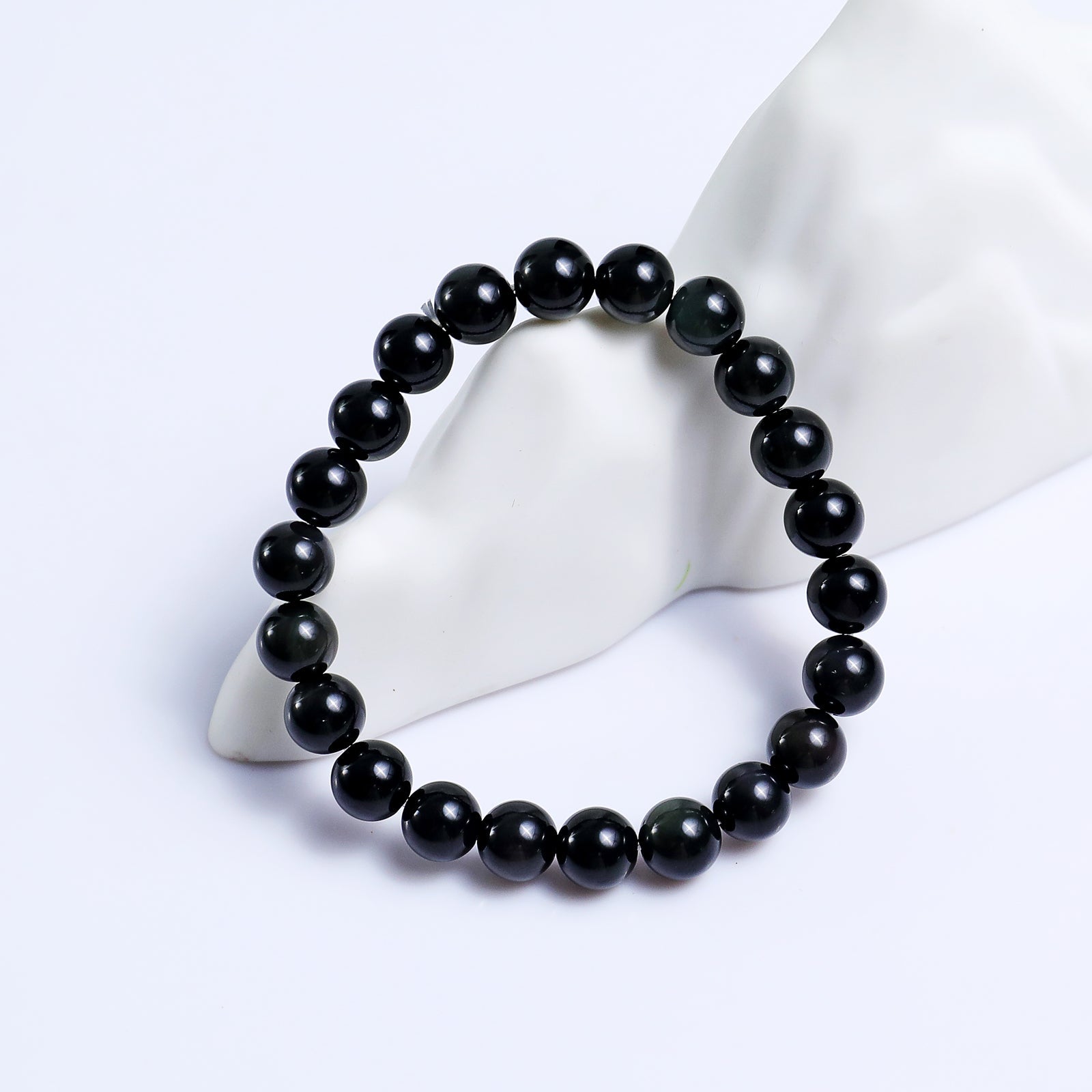 Nicedony Natural Black Onyx Healing Energy Bracelet - View 4