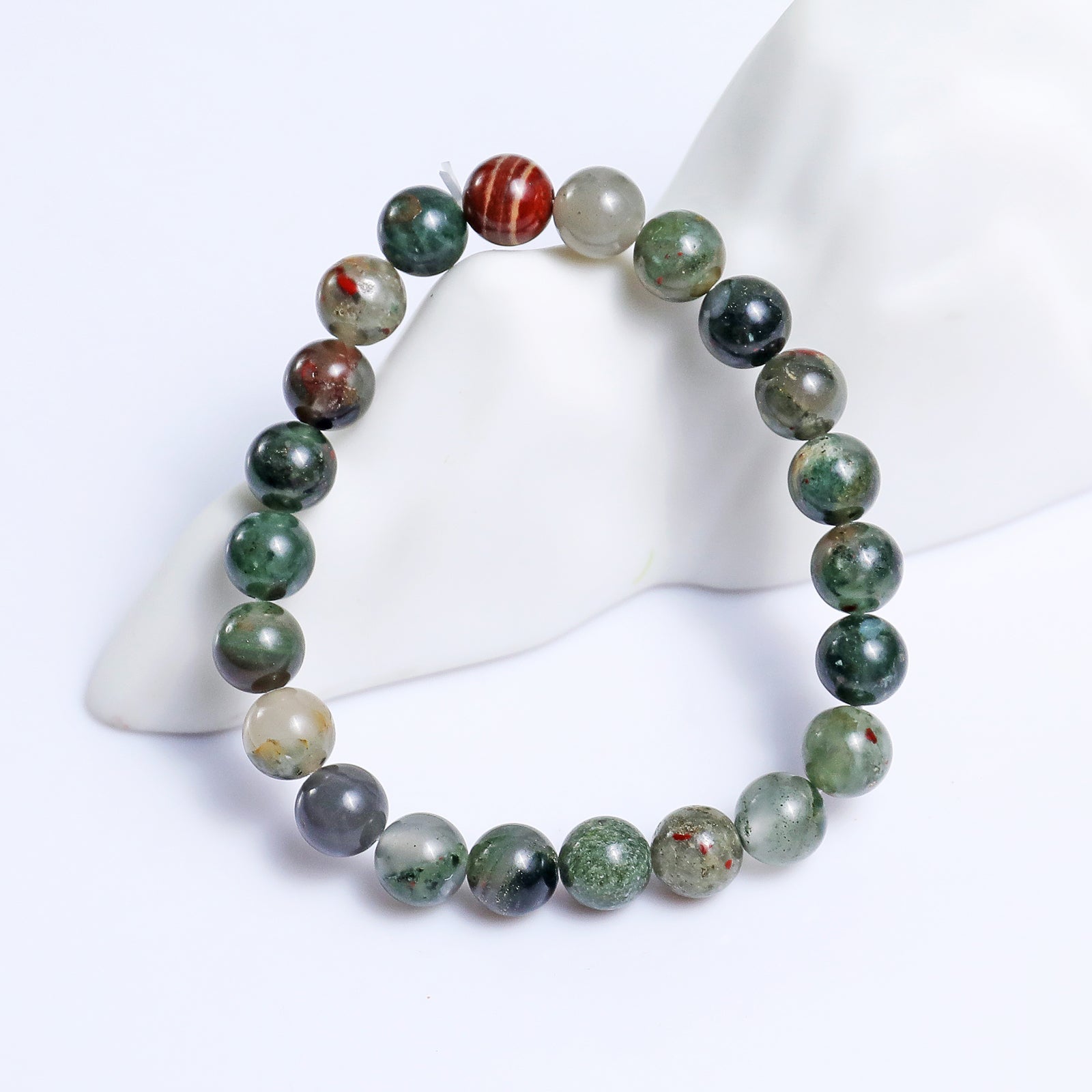 Nicedony Natural Blood Stone Healing Energy Bracelet - View 4