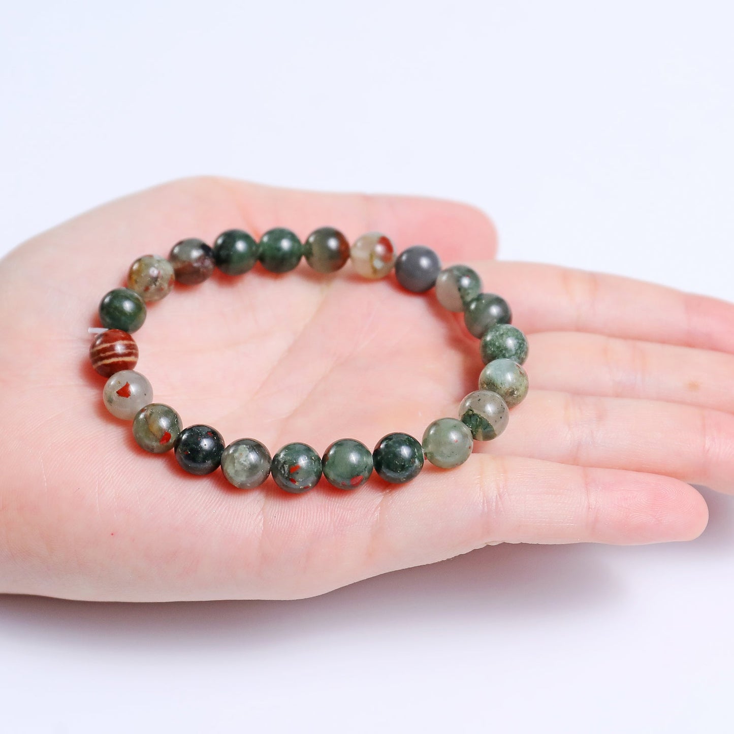 Nicedony Natural Blood Stone Healing Energy Bracelet - View 5