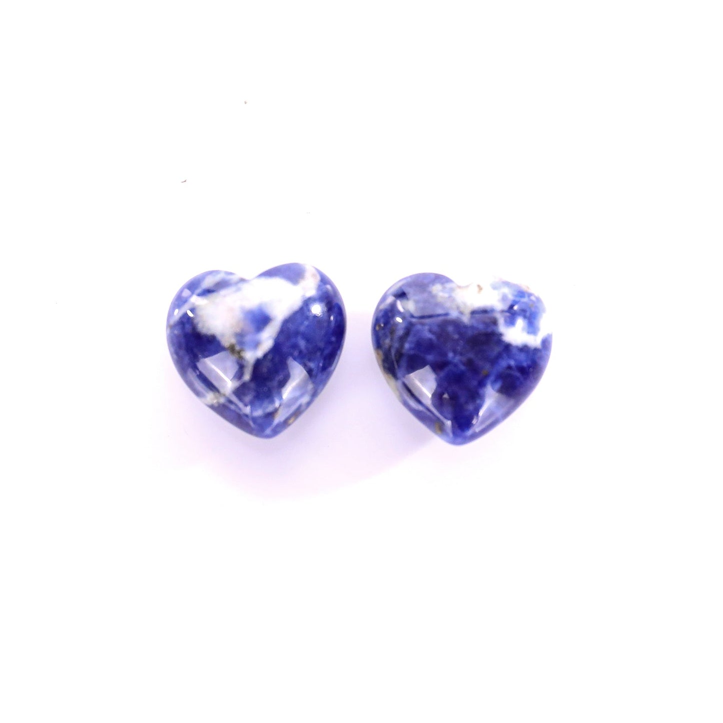Nicedony Natural Blue Aventurine Hand Carved Crystal Heart - View 6