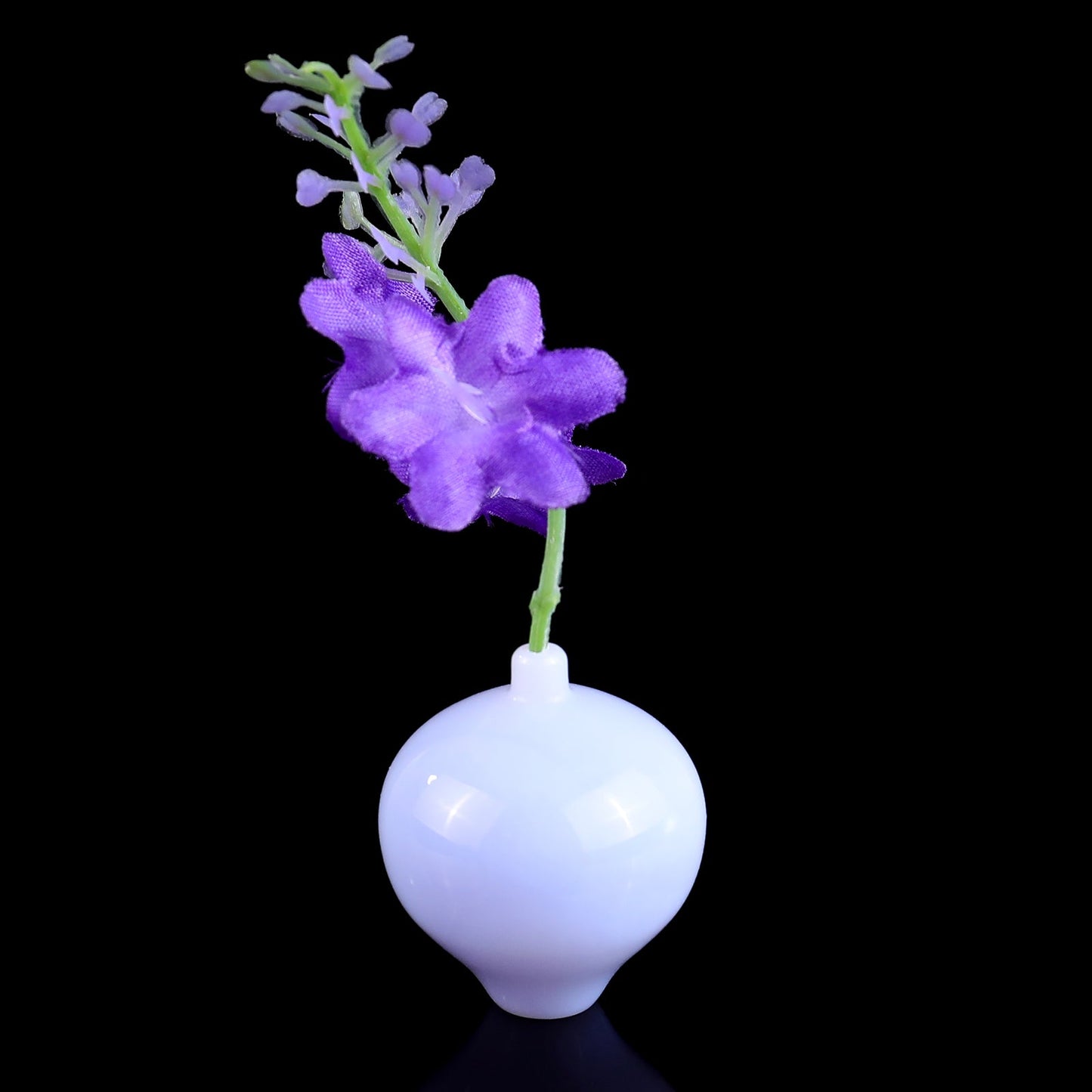 Nicedony Blue Chalcedony Hand Carved Vase, Incense Holder Sculpture - 5