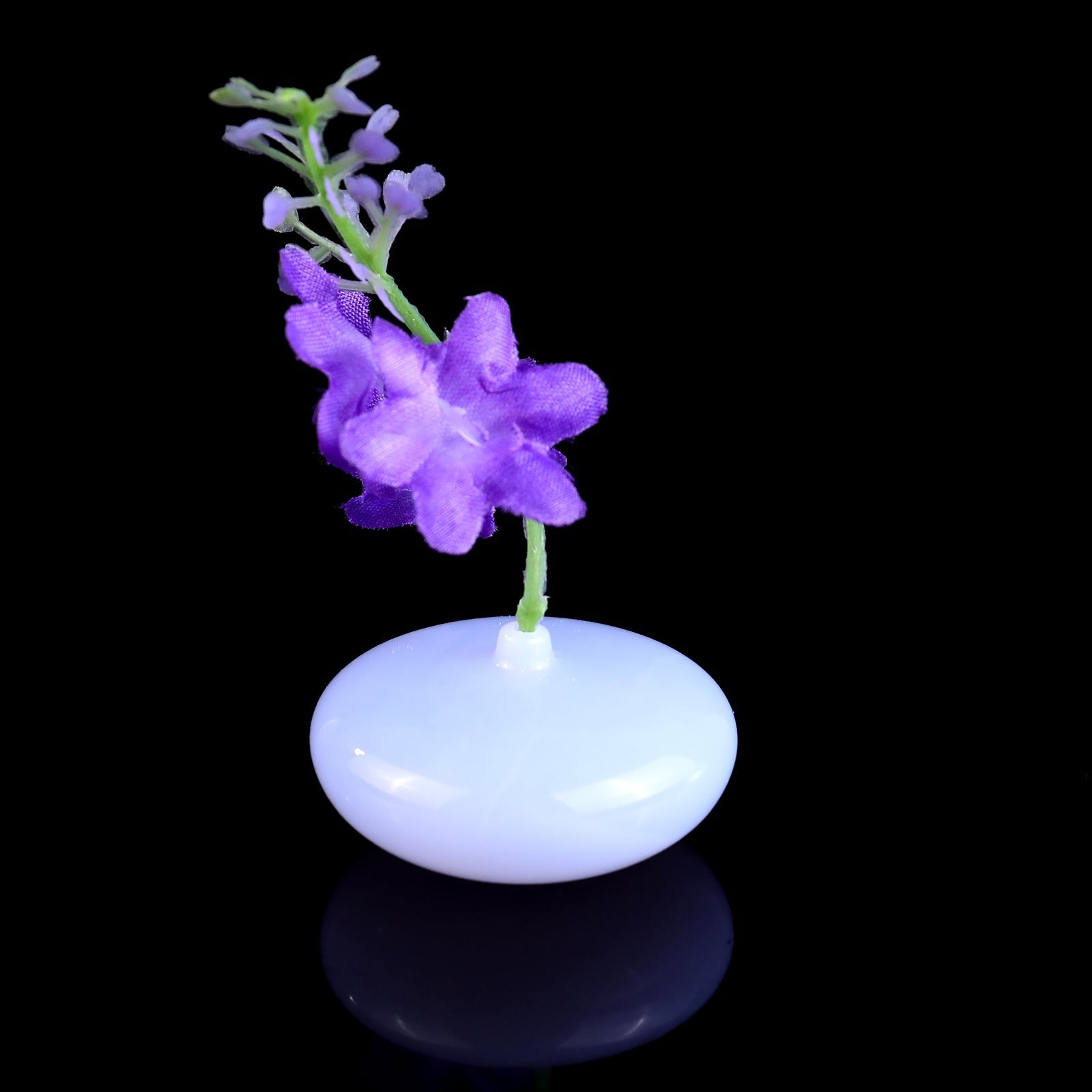 Nicedony Blue Chalcedony Hand Carved Vase, Incense Holder Sculpture - View 8