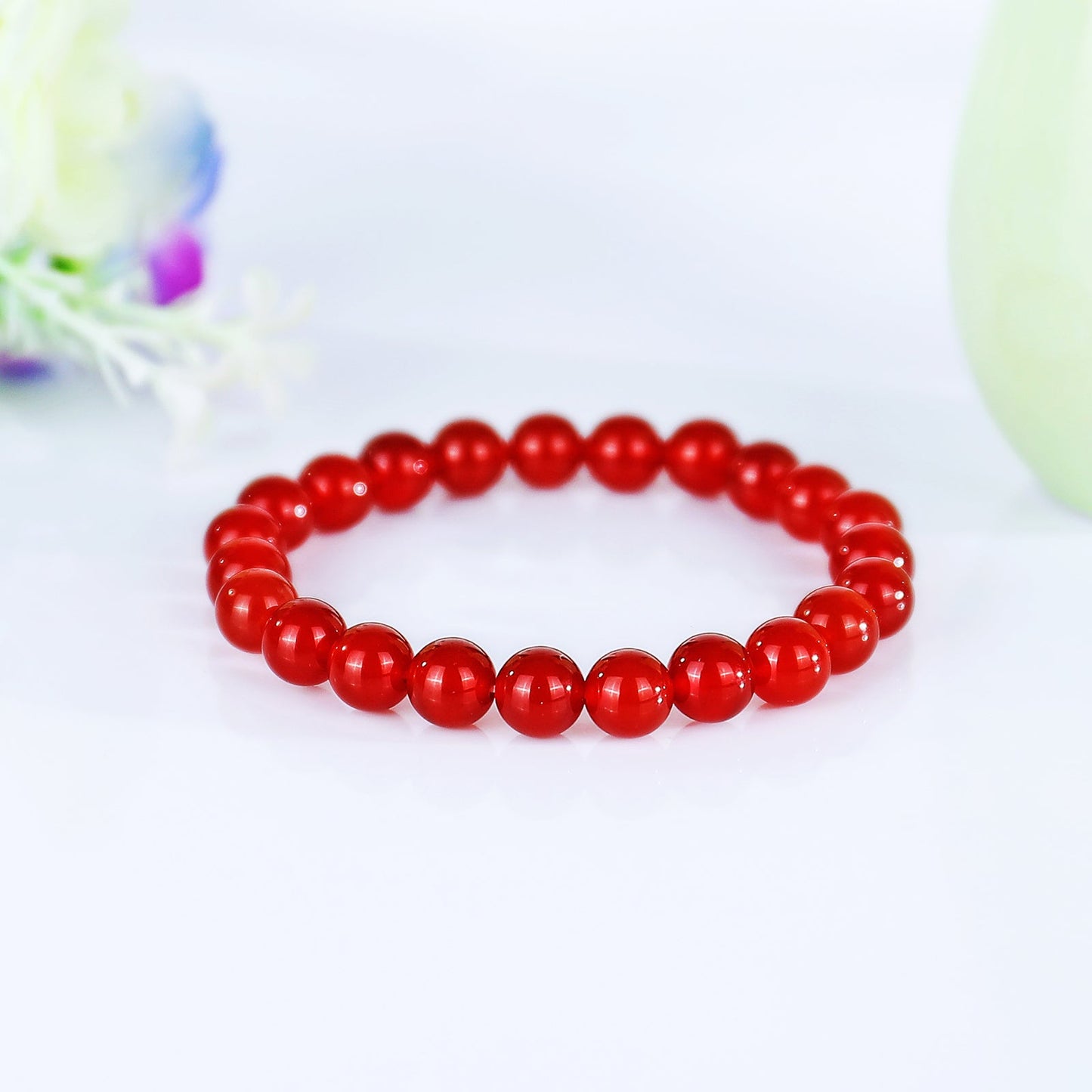 Nicedony Natural Carnelian Healing Energy Bracelet - View 7