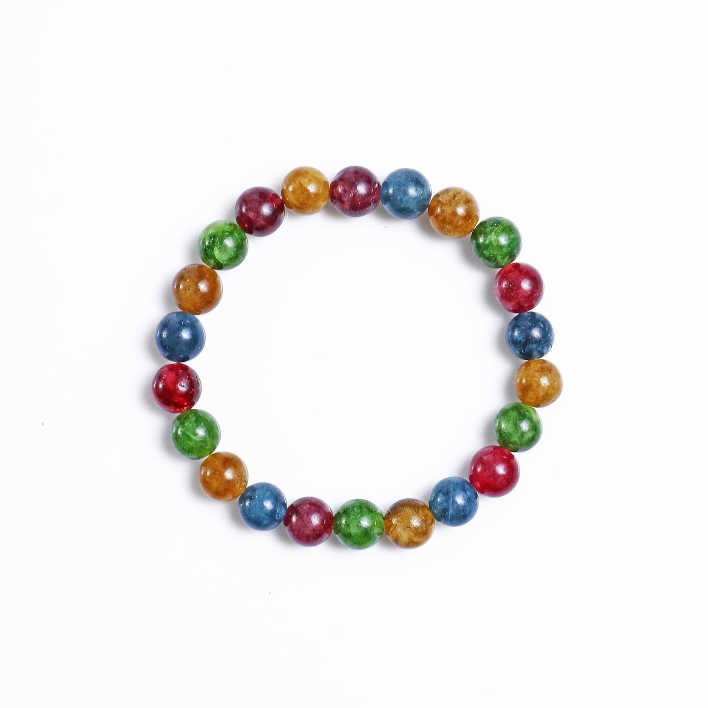 Nicedony Natural Colorful Jasper Healing Energy Bracelet - View 3