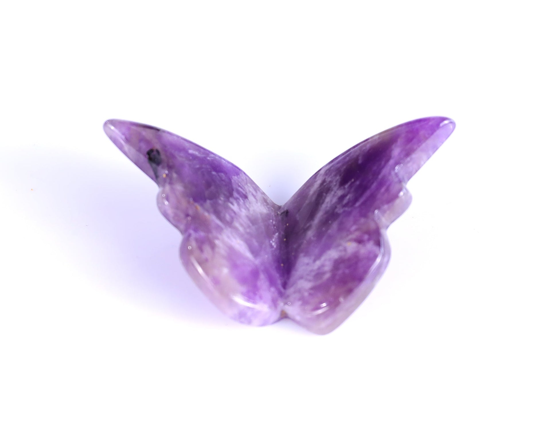 Nicedony Dream Amethyst Hand Carved Crystal Butterfly Set (4pcs) - View 3