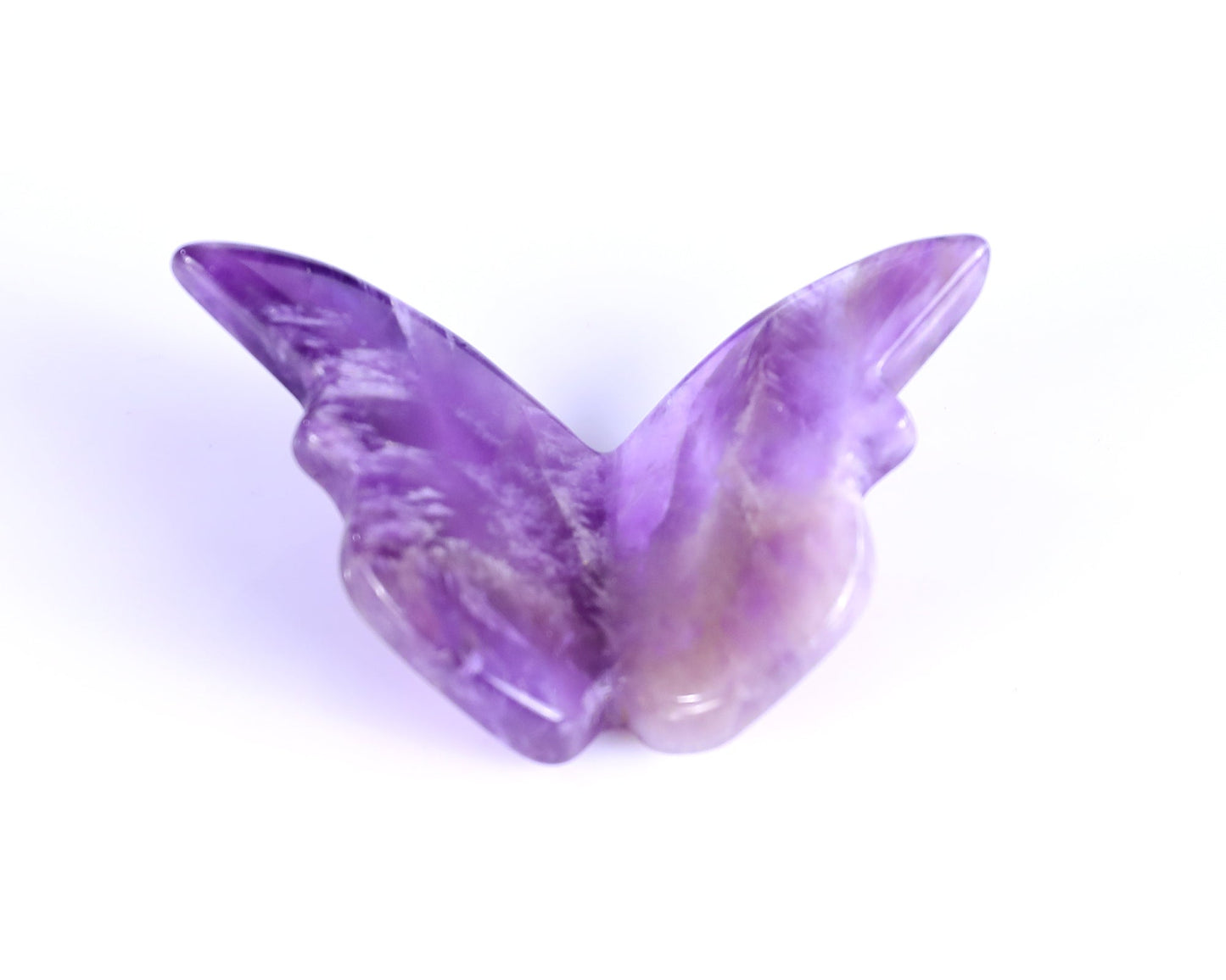 Nicedony Dream Amethyst Hand Carved Crystal Butterfly Set (4pcs) - View 7