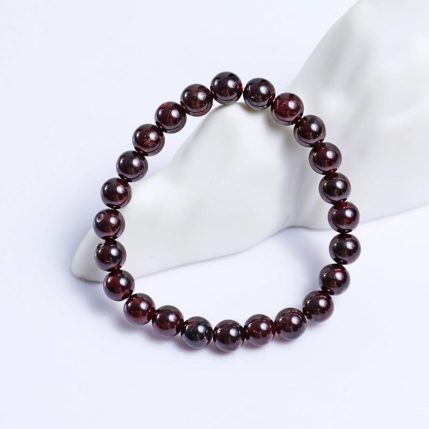 Nicedony Natural Garnet Healing Energy Bracelet - View 4