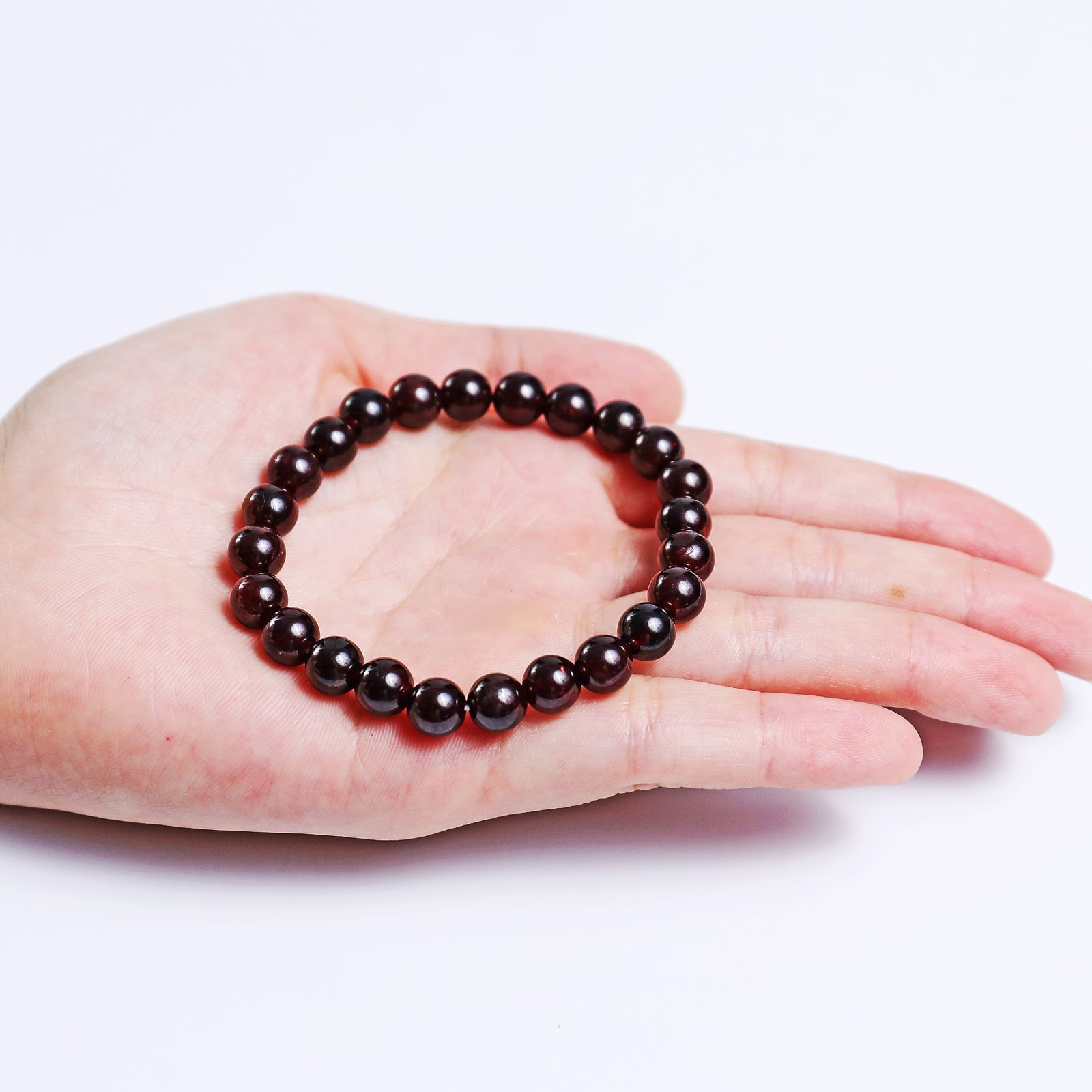 Nicedony Natural Garnet Healing Energy Bracelet - View 5