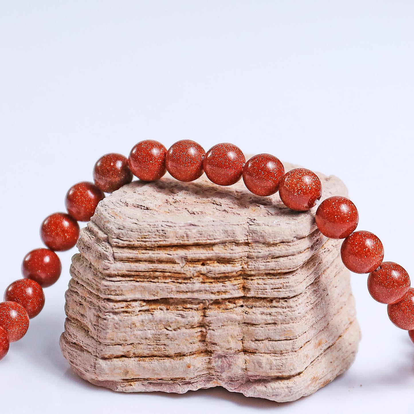 Nicedony Natural Gold Stone Healing Energy Bracelet - View 3