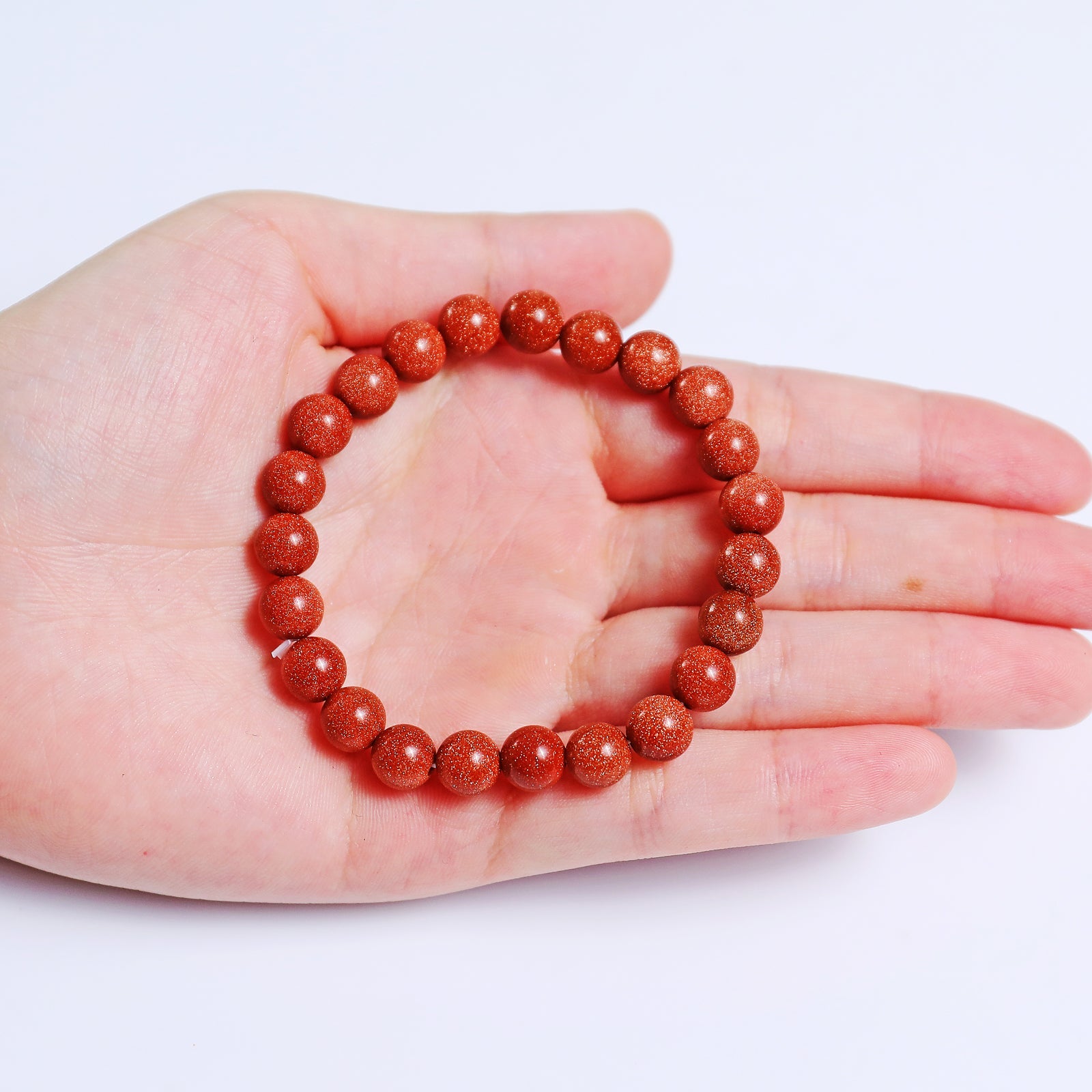 Nicedony Natural Gold Stone Healing Energy Bracelet - View 5