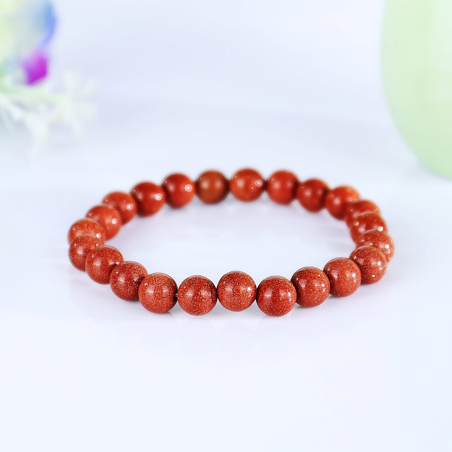 Nicedony Natural Gold Stone Healing Energy Bracelet - View 7