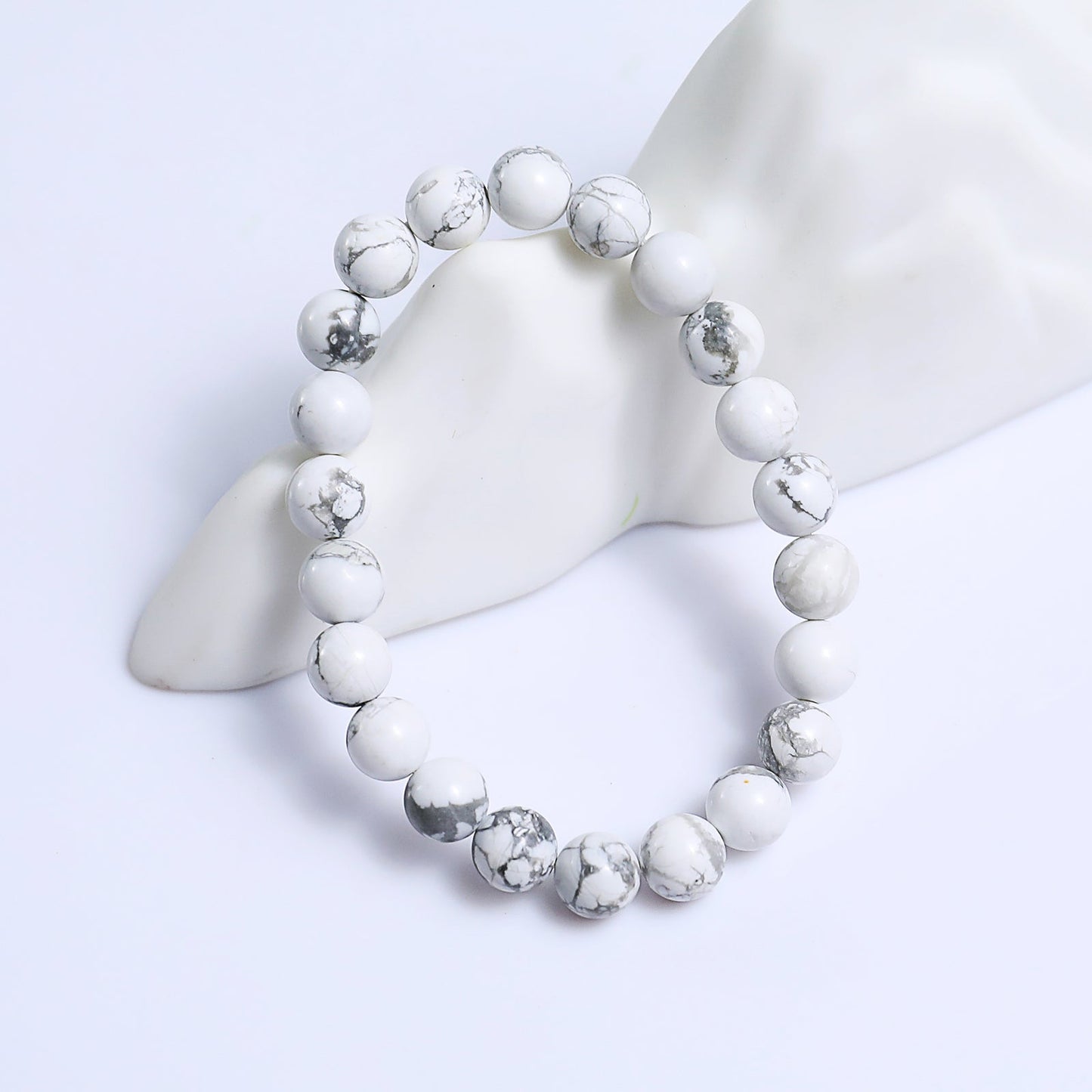 Nicedony Natural Howlite Healing Energy Bracelet - View 4