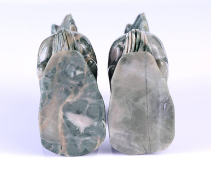 Nicedony Natural Jiulong Jade Hand Carved Crystal Horse Sculpture - View 6