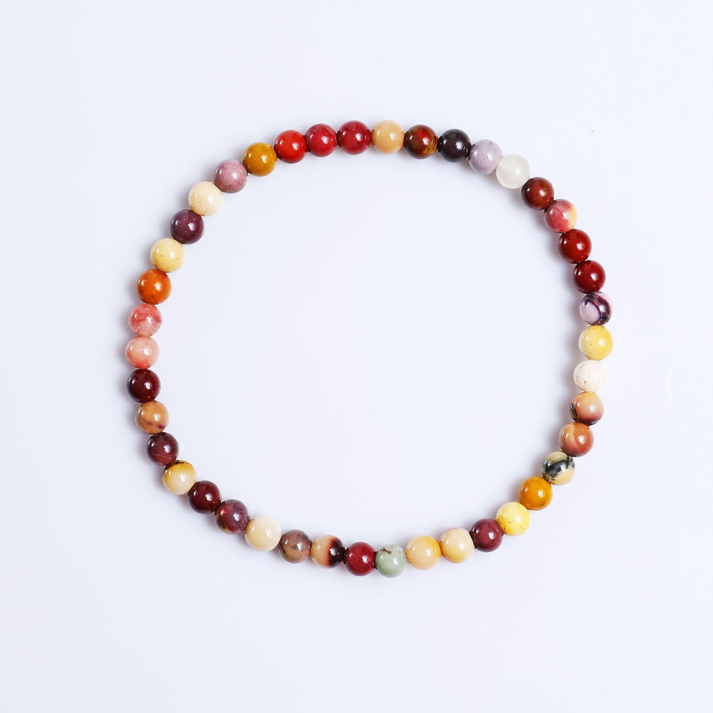 Nicedony Natural Mookaite Jasper Healing Energy Bracelet - View 6