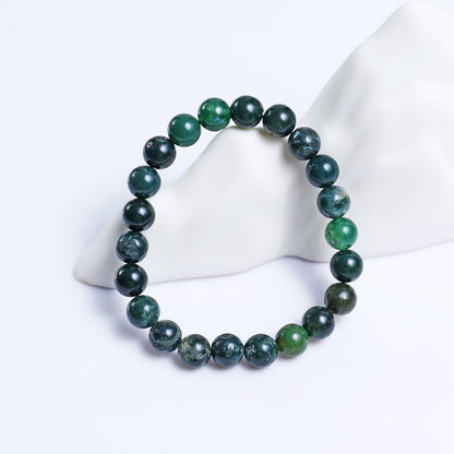 Nicedony Natural Moss Agate Healing Energy Bracelet - View 4