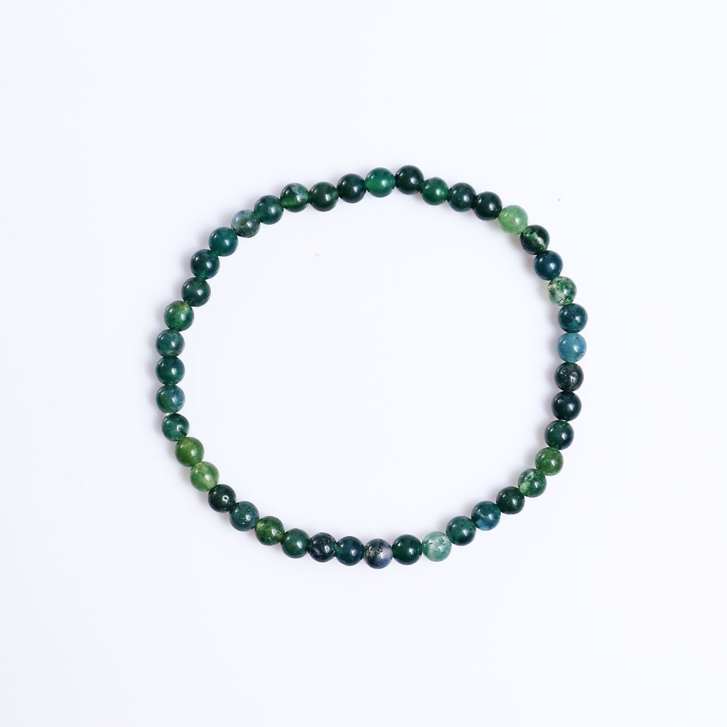 Nicedony Natural Moss Agate Healing Energy Bracelet - View 6