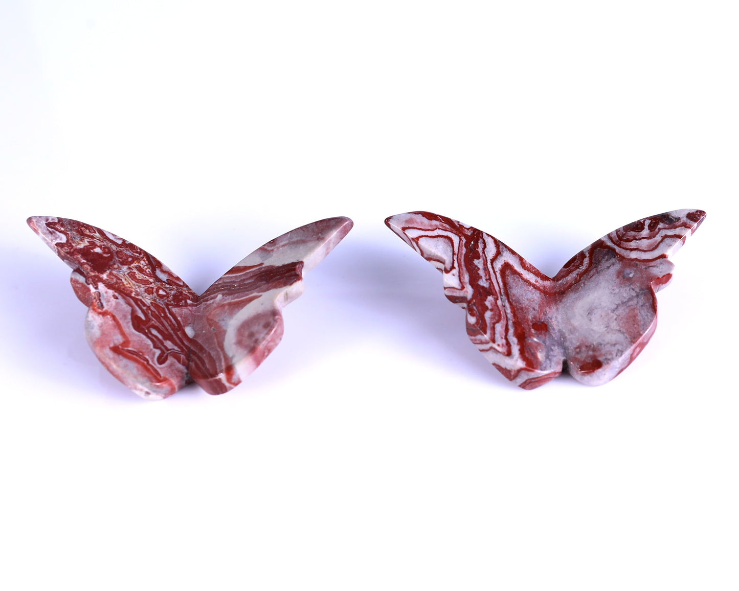 Nicedony Rainbow Stone Hand Carved Crystal Butterfly Set (4pcs) - View 5