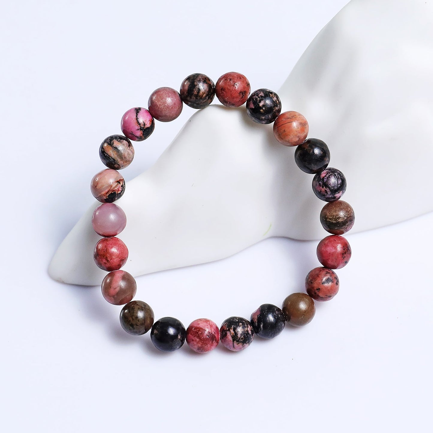 Nicedony Natural Rhodonite Healing Energy Bracelet - View 4