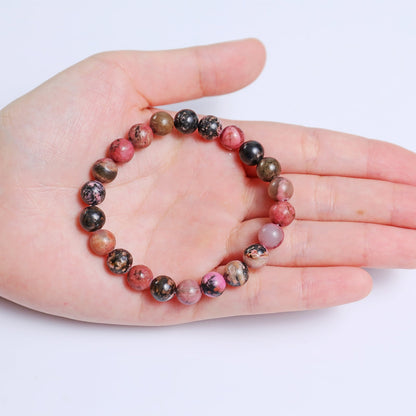 Nicedony Natural Rhodonite Healing Energy Bracelet - View 5