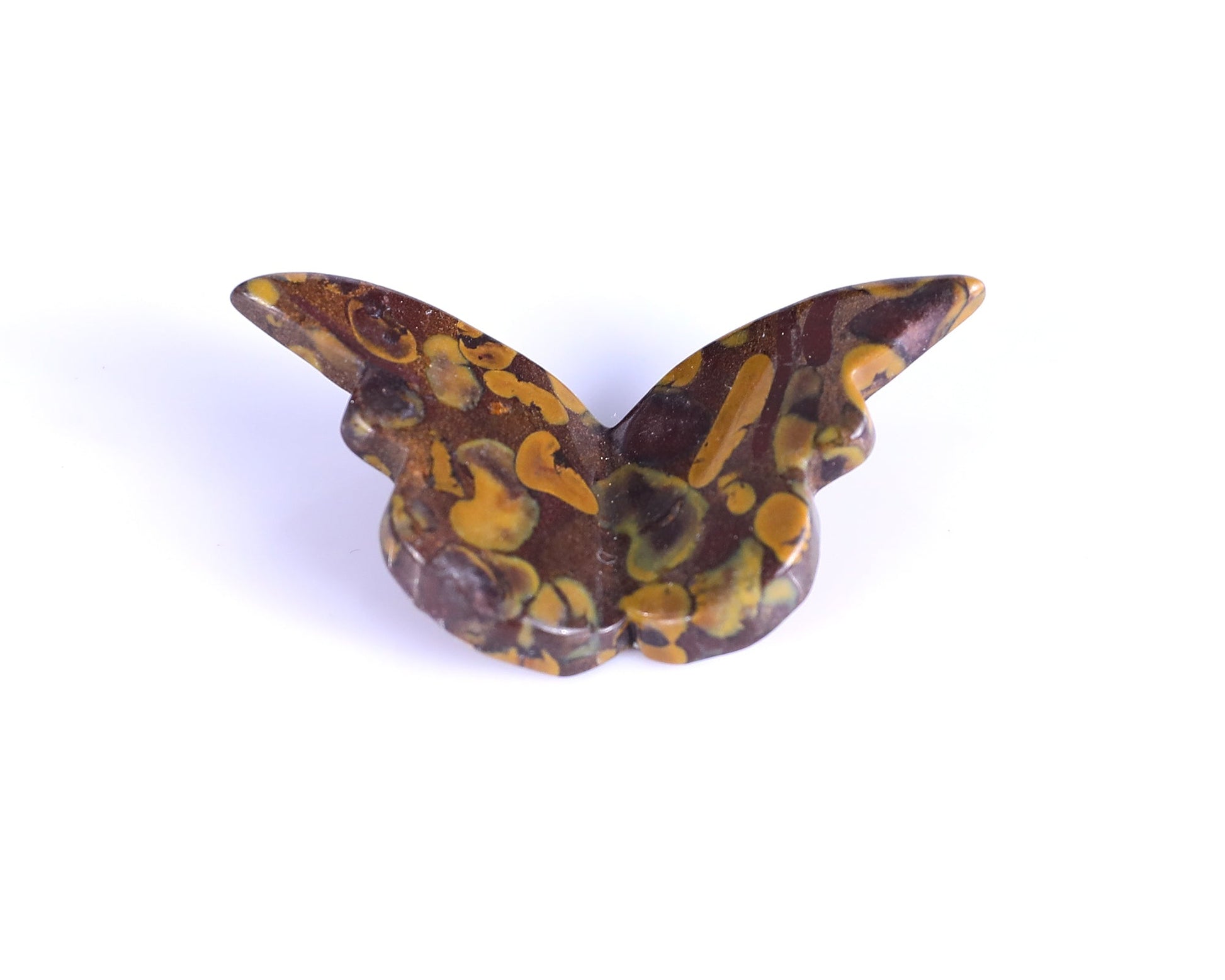 Nicedony Natural Roe Stone Hand Carved Crystal Butterfly Set (4pcs) - View 4