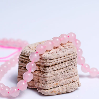 Nicedony Natural Rose Quartz Healing Energy Bracelet - View 3