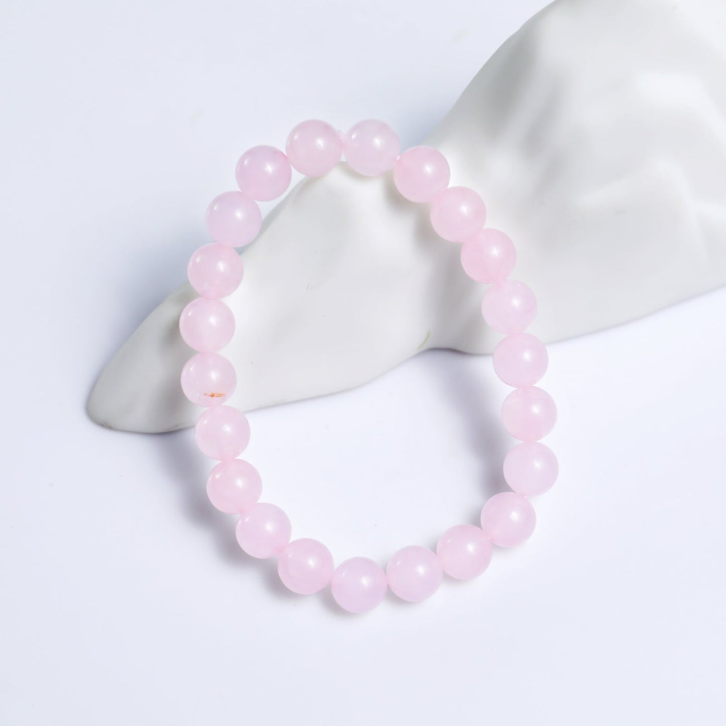 Nicedony Natural Rose Quartz Healing Energy Bracelet - View 4