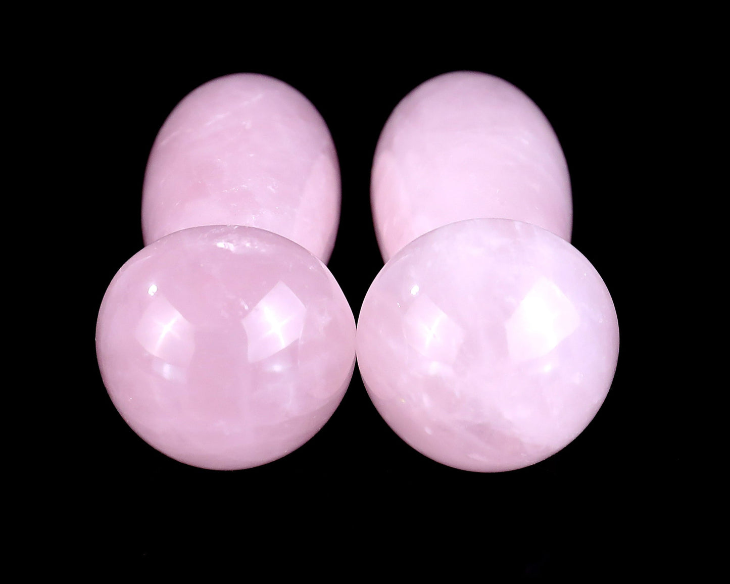Nicedony Natural Rose Quartz Hand Carved Crystal Massage Tool - View 5