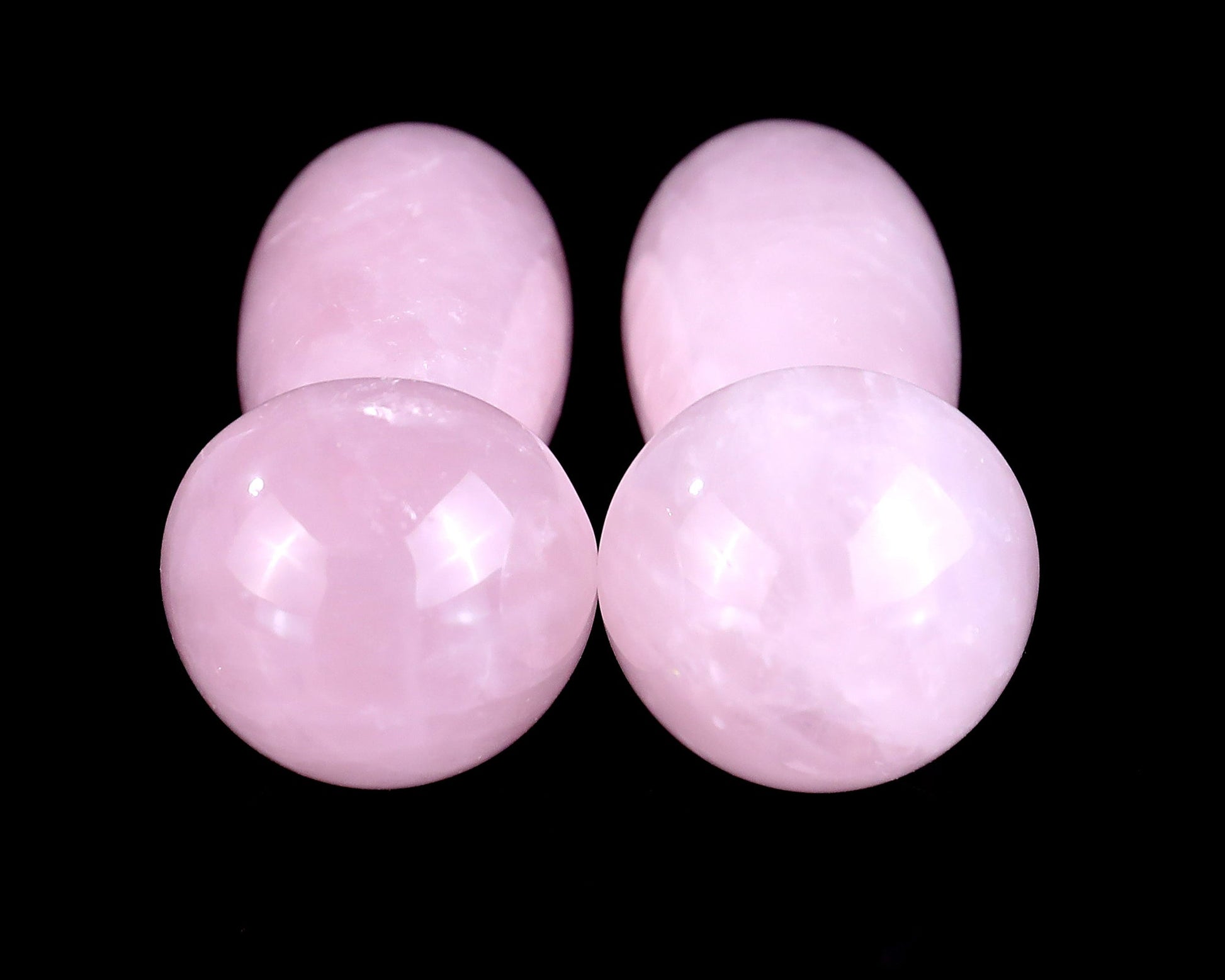 Nicedony Natural Rose Quartz Hand Carved Crystal Massage Tool - View 5
