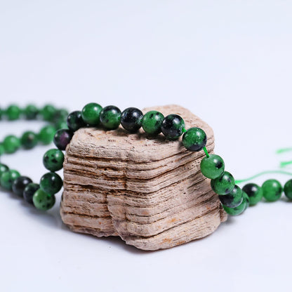 Nicedony Natural Ruby Zosite Healing Energy Bracelet - View 3
