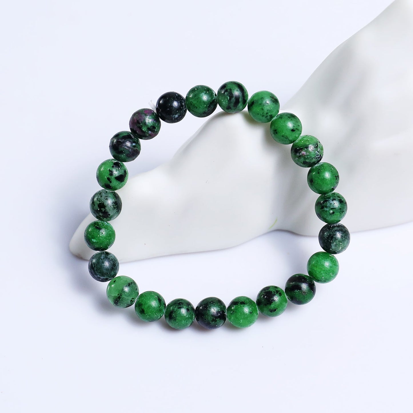 Nicedony Natural Ruby Zosite Healing Energy Bracelet - View 4