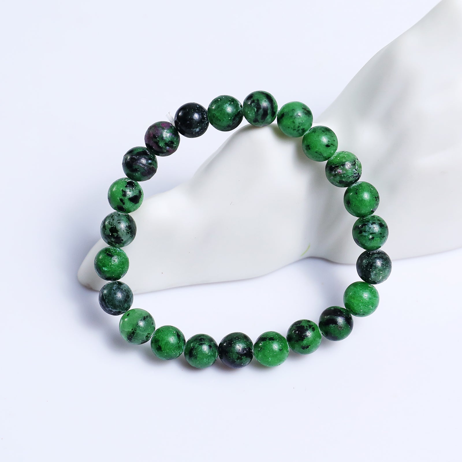 Nicedony Natural Ruby Zosite Healing Energy Bracelet - View 4