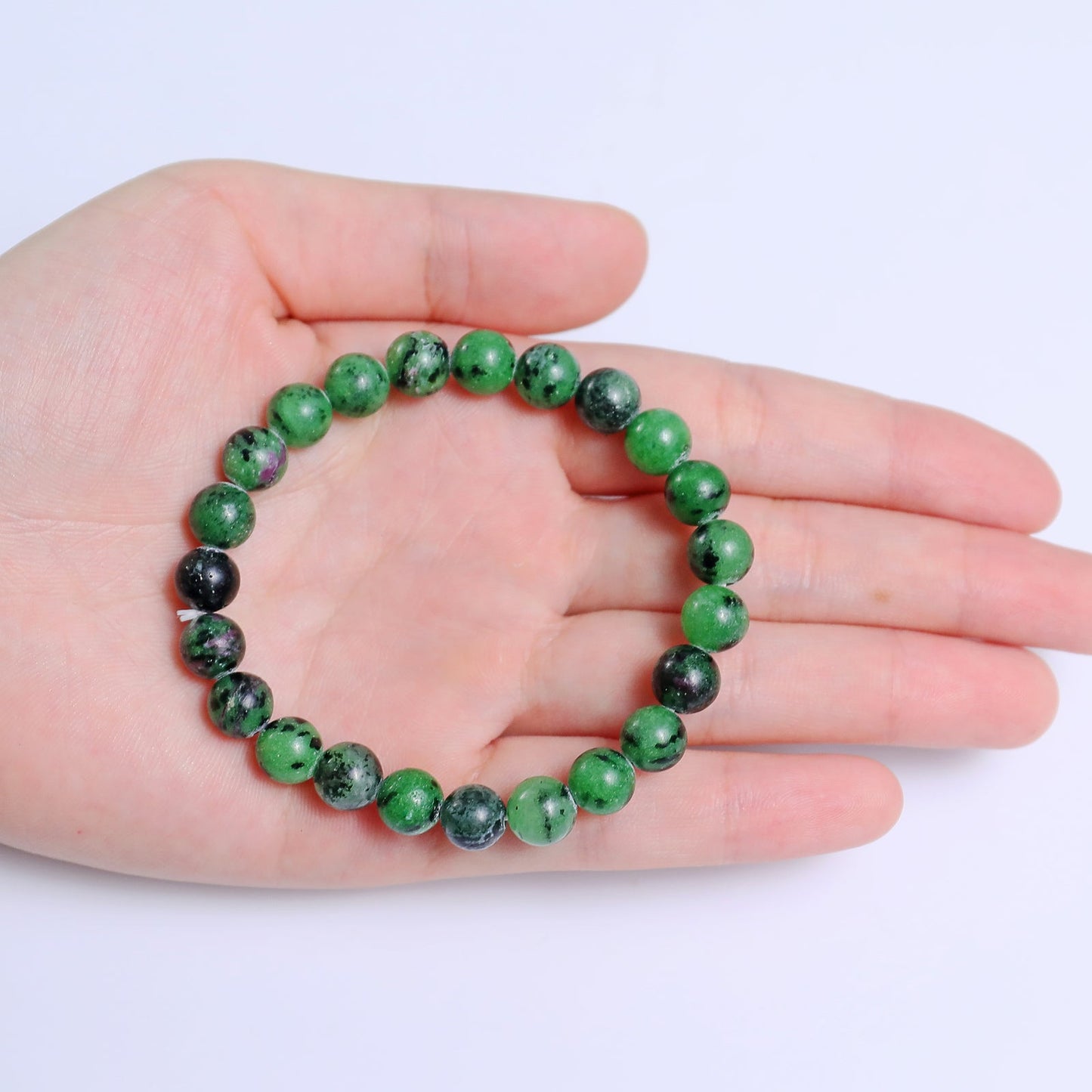 Nicedony Natural Ruby Zosite Healing Energy Bracelet - View 5