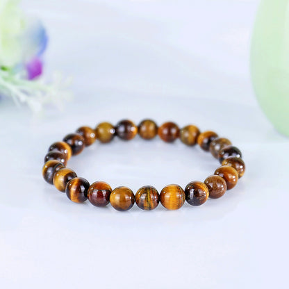 Nicedony Natural Tiger Iron Eye Healing Energy Bracelet - View 4