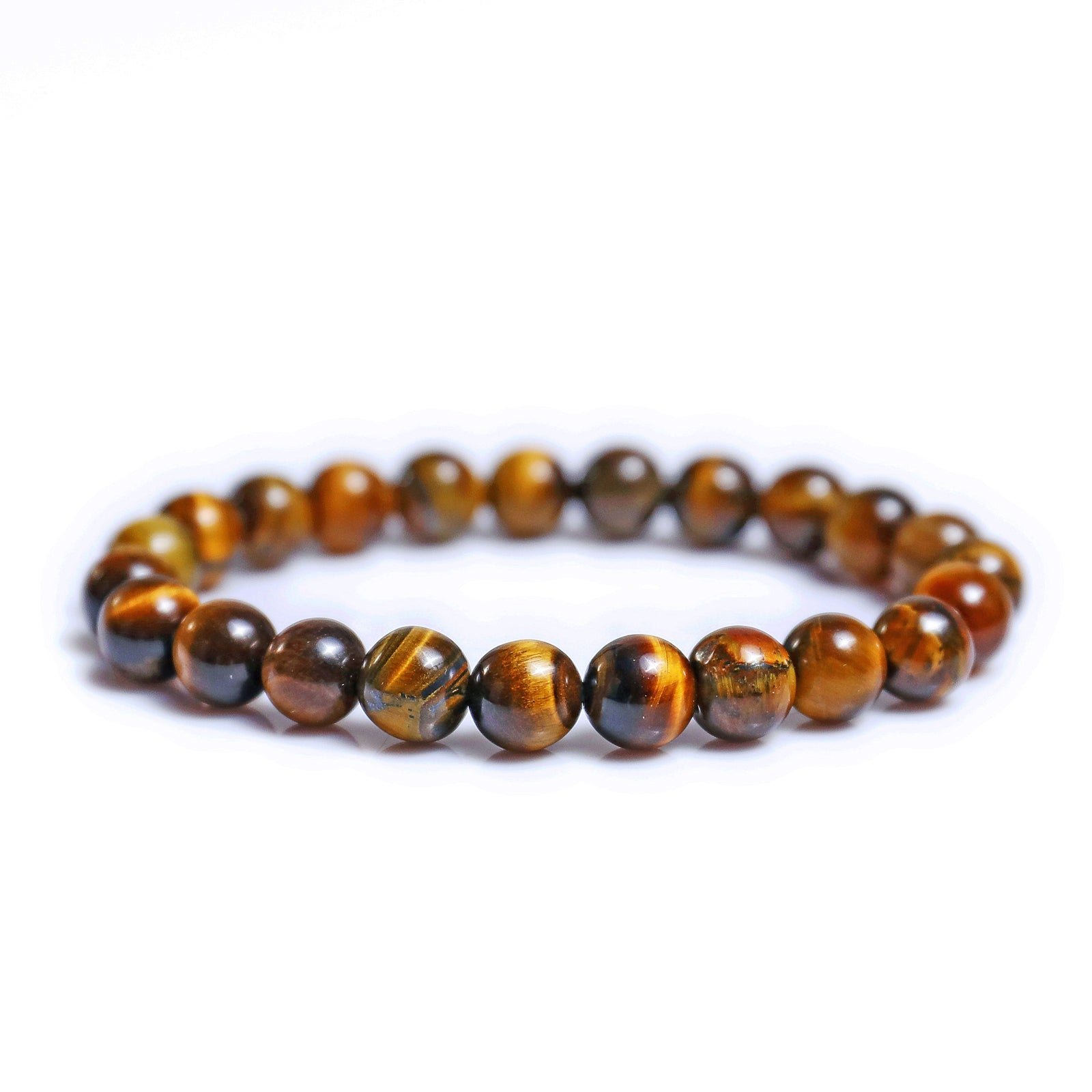 Nicedony Natural Tiger Iron Eye Healing Energy Bracelet - View 5